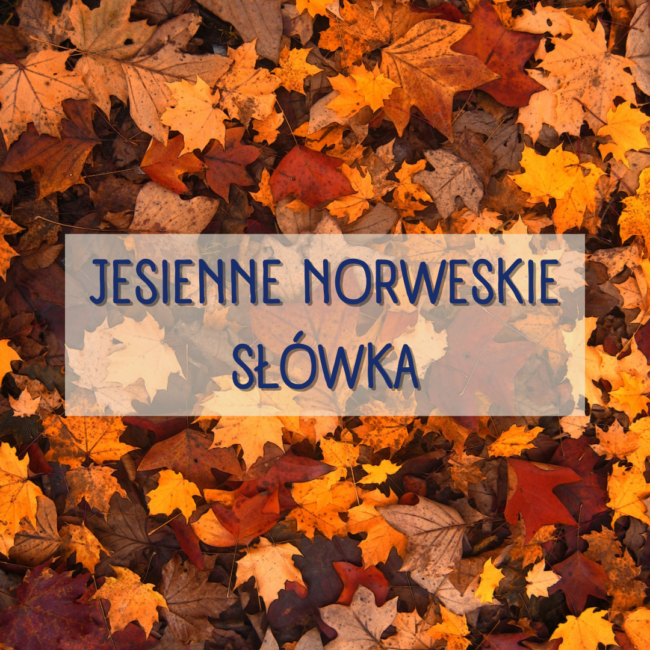 Jesienne słownictwo norweski