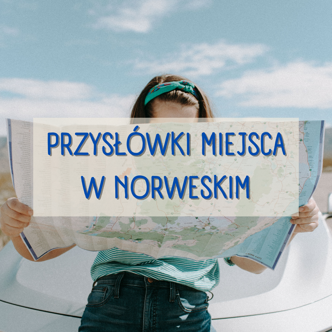 przysłówki miejsca w norweskim