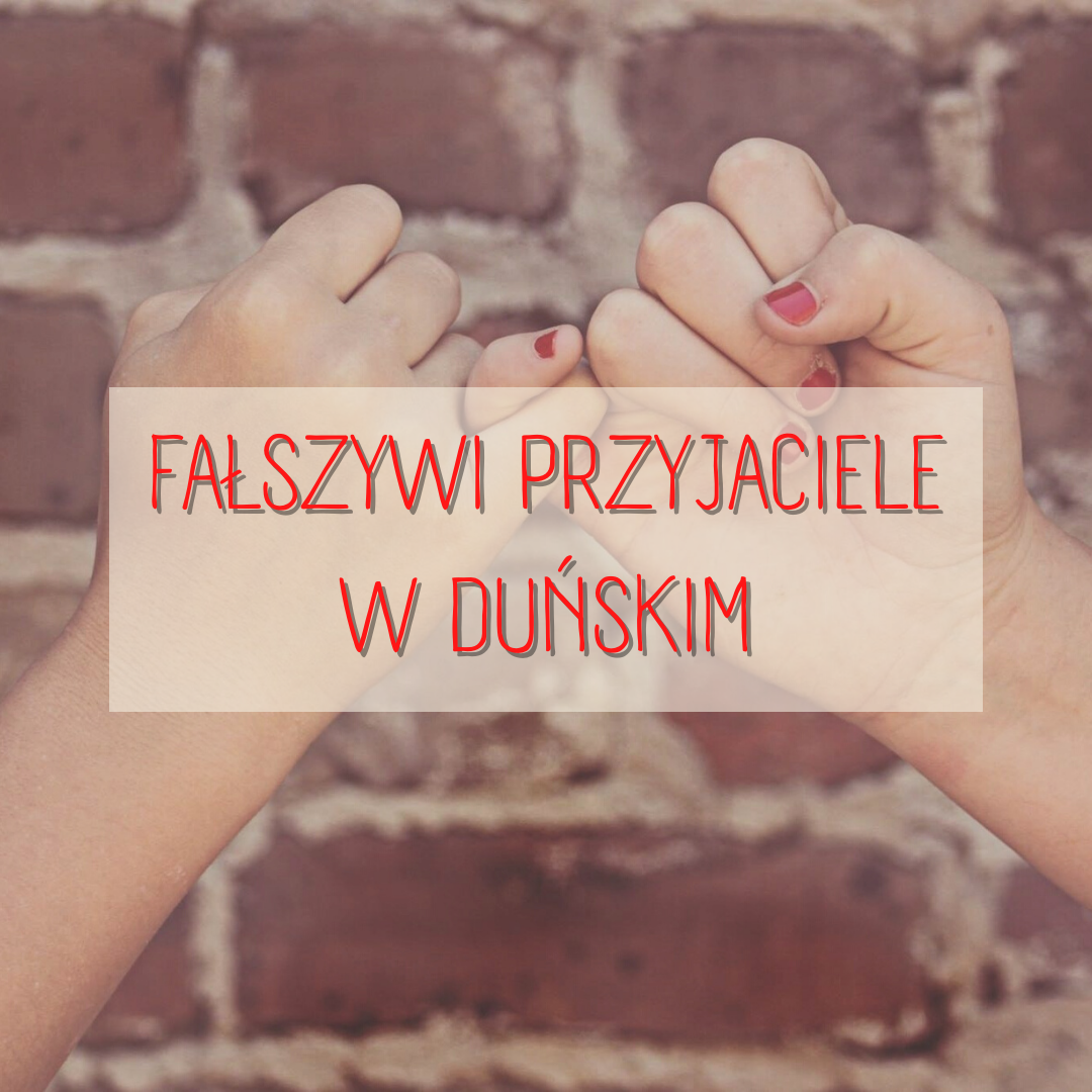 fałszywi przyjaciele w duńskim