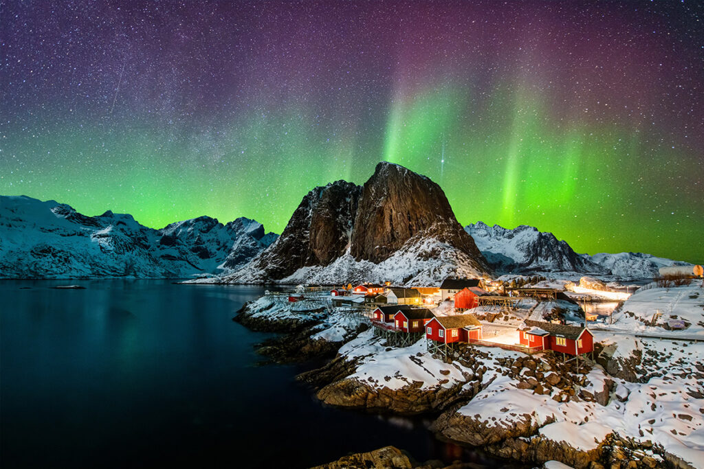 zorza polarna kursy duńskiego