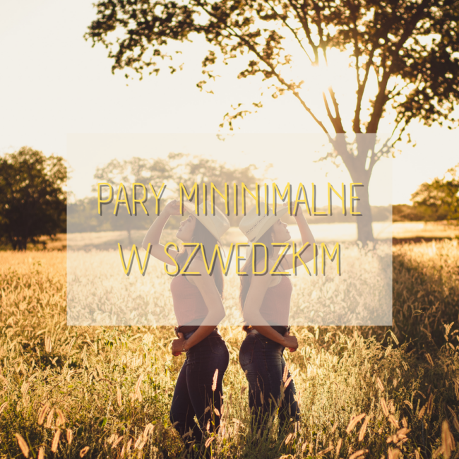 Pary minimalne w szwedzkim