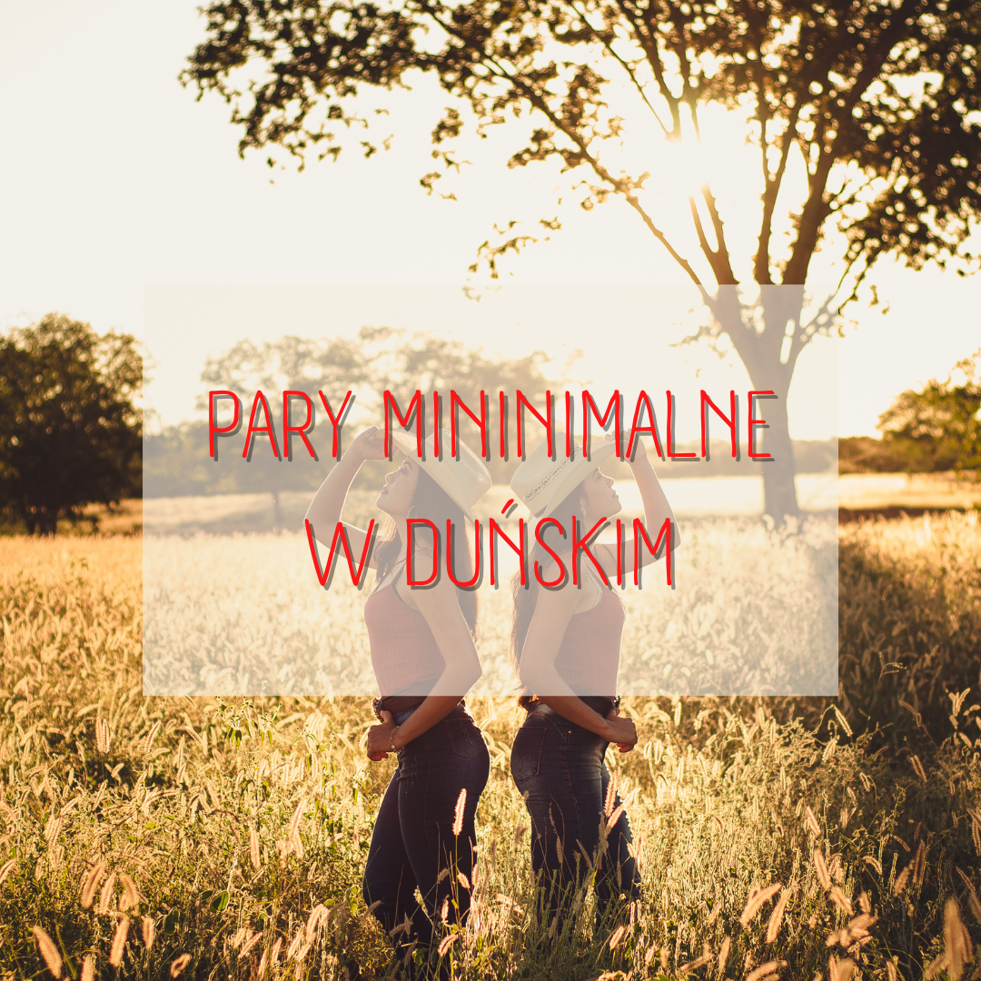 Pary minimalne w duńskim