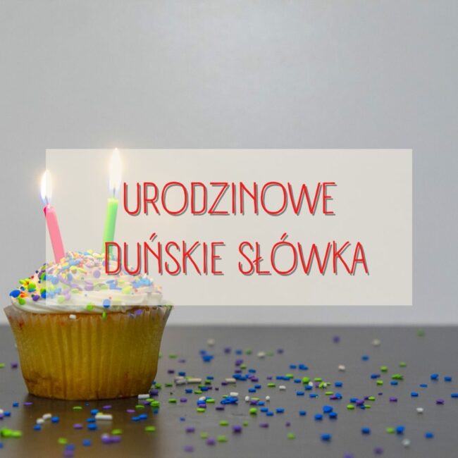 Urodzinowe duńskie słówka