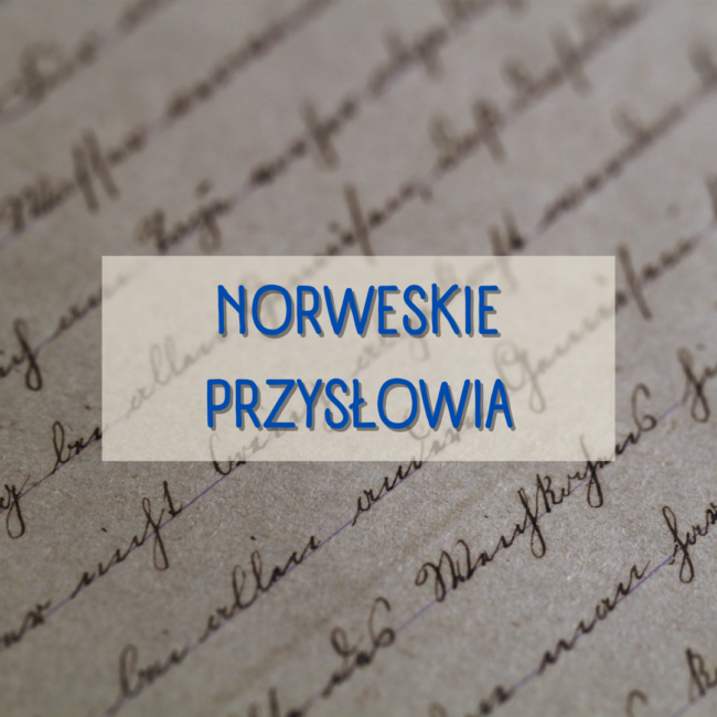 Norweskie przysłowia