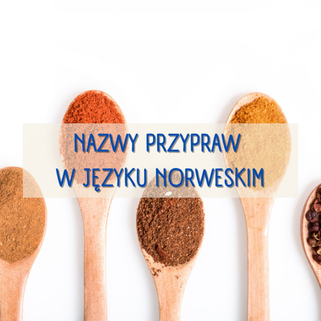 Nazwy przypraw w języku norweskim
