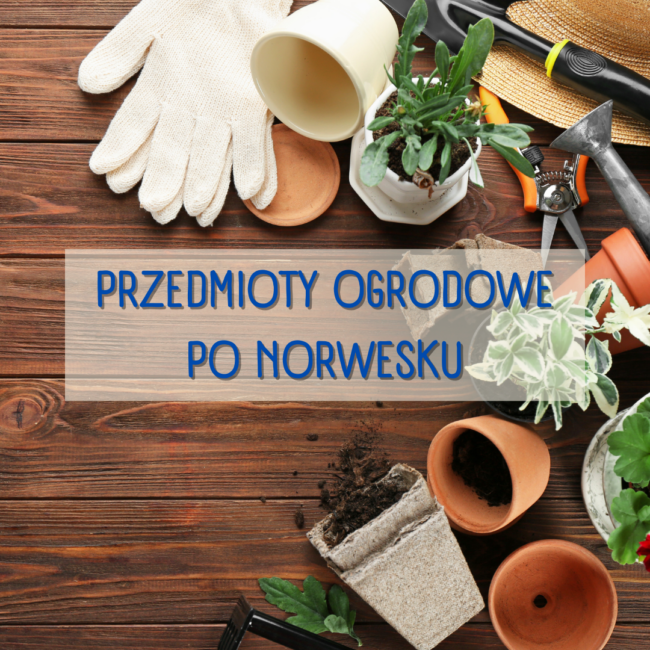 Przedmioty ogrodowe