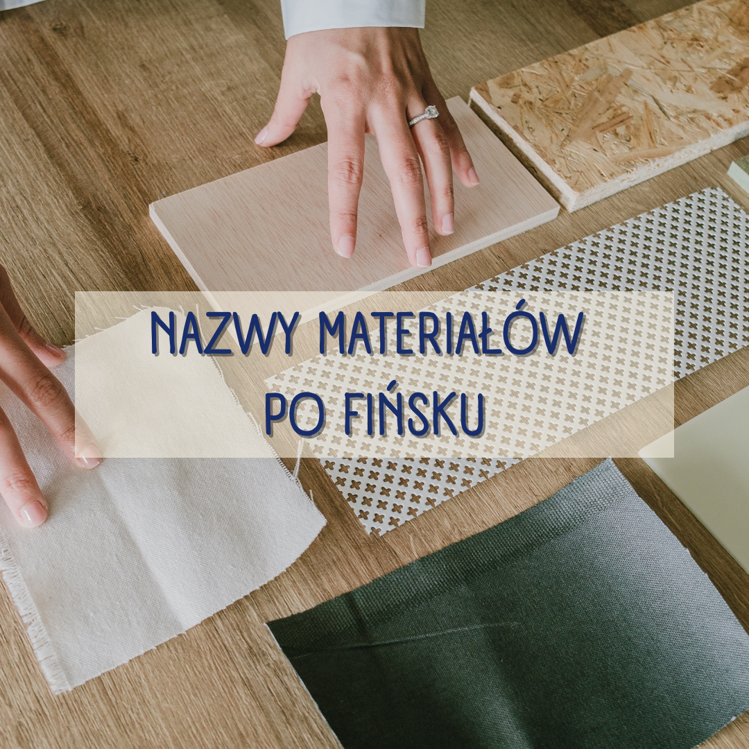 Nazwy materiałów po fińsku