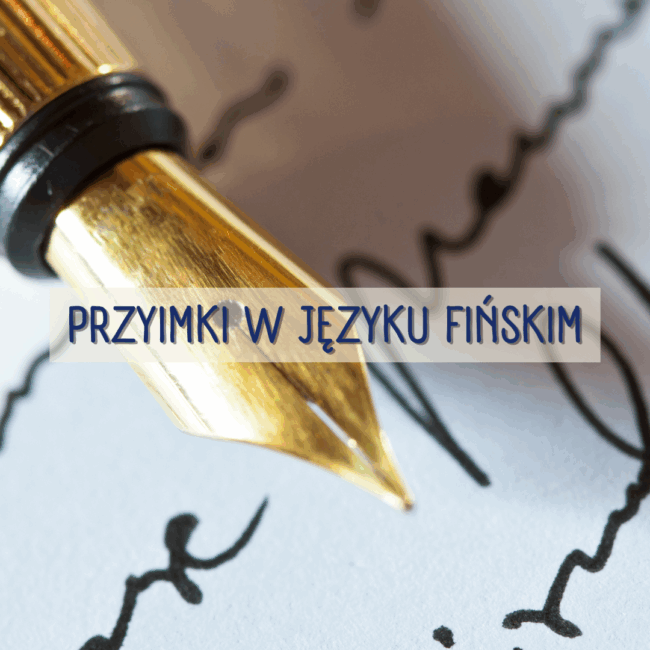 Przyimki w języku fińskim