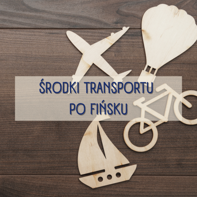 Środki transportu po fińsku