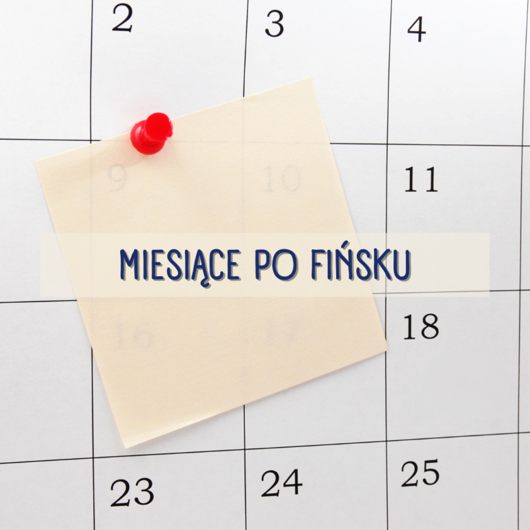 Miesiące po fińsku